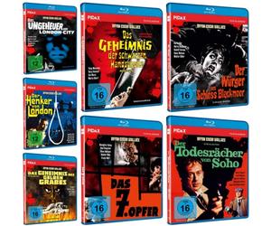 Das Beste von Bryan Edgar Wallace - 7 Klassiker - Spannende Gruselkrimis mit Starbesetzung - Krimi, Horror und Thriller (Pidax Film-Klassiker) [Blu-ray]