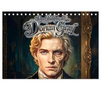 Das Bildnis des Dorian Gray (Tischkalender 2027 DIN A5 quer), CALVENDO Monatskalender: Dorians tragische Horror Geschichte als cinematischer viktorianischer Graphic Novel Kalender