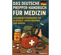 Das Deutsche Prepper-Handbuch für Medizin: Gesundheitsvorsorge für Blackout, Katastrophen und Krisen (Die Prepper-Essentials für Deutschland)