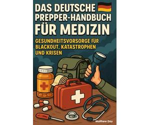 Das Deutsche Prepper-Handbuch für Medizin: Gesundheitsvorsorge für Blackout, Katastrophen und Krisen (Die Prepper-Essentials für Deutschland)