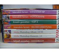 Das digitale Fotolabor ~ Interaktives lernen ~ 1. Windows XP - 2. Fotografie - 3. Kreativ gestalten+ Top 4 - 4. Bildbearbeitung - 5. Adobe Photoshop Album 2.0 SE - 6. Adobe Photoshop Elements 2.0 - 7. Schnell verstehen + Handbuch