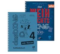 Das Ding 4 und Das Weihnachts-Ding mit Noten: (Starterset) - Kultliederbuch + Soundman Notenheft - Piano - Bleistift
