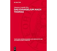 Das Evangelium nach Thomas: Koptisch und Deutsch (Issn, 101)