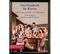 Das Fetenbuch für Klavier: 100 Lieder und Hits zum Mitsingen, leicht arrangiert für Klavier oder Keyboard - im großen Notenformat mit Spiralbindung. Gesang und Klavier. Liederbuch.