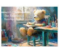 Das geheime Leben flauschiger Freunde (Wandkalender 2026 DIN A2 quer), CALVENDO Monatskalender: Plüschtiere in Aktion