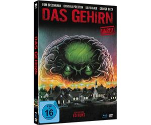 Das Gehirn (The Brain) - Uncut limited Mediabook-Edition (Blu-ray+DVD plus Booklet/digital remastered) [Alemania] [Blu-ray]