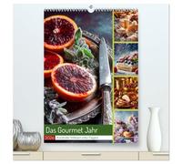 Das Gourmet Jahr (hochwertiger Premium Wandkalender 2026 DIN A2 hoch), Kunstdruck in Hochglanz: Ein Kalender, der Geschmack in Kunst verwandelt: von ... von Ostergebäck bis Weihnachtszauber.