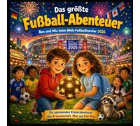 Das größte Fußball-Abenteuer: Ben und Mia beim Welt-Fußballturnier 2026 - Ein spannendes Kinderbuch über Freundschaft, Fairness und Teamgeist für ... (Tilda di kleine mutige Schildkröte Band 1)