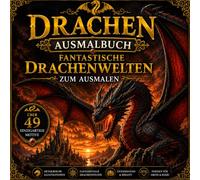 Das große Drachen-Malbuch für Erwachsene: Epische Fantasy-Motive zum Ausmalen