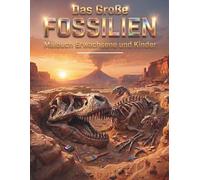 Das Große Fossilien Malbuch | Erwachsene und Kinder: Prähistorische Serie Juntos Editores