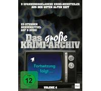Das große Krimi-Archiv, Vol. 4 / 9 spannungsgeladene Krimi-Mehrteiler mit zahlreichen beliebten Fernsehstars! [Alemania] [DVD]