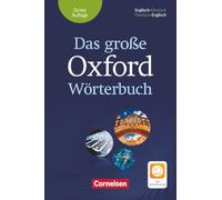 Das große Oxford Wörterbuch: Wörterbuch Englisch-Deutsch/Deutsch-Englisch mit Wörterbuch-App