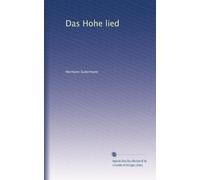 Das Hohe lied