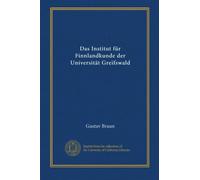 Das Institut für Finnlandkunde der Universität Greifswald