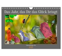 Das Jahr, das Dir das Glück bringt (Wandkalender 2026 DIN A4 quer), CALVENDO Monatskalender: Bilder von internationalen Glücksbringer