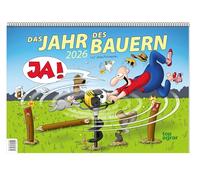Das Jahr des Bauern 2026: top agrar Cartoon Kalender 2026