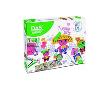 DAS Junior, Set creativo de pasta para modelar que endurece al aire, Art Lab Fashion Dolls