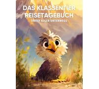 Das Klassentier Reisetagebuch: Unser Adler unterwegs: Tagebuch und Erinnerungsbuch für die Adlerklasse in der Grundschule ab Klasse 1