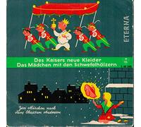Das kleine Mädchen mit den Schwefelhölzchen - Des Kaisers neue Kleider - 7 Inch Single. Joseph Offenbach, Christel Davenport, Benno Gellenbeck, Rudolf Dobersch Mono