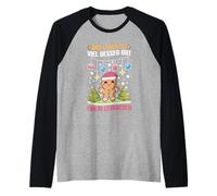Das Leben ist Viel Besser Mit Einem Lebkuchen Navidad Camiseta Manga Raglan