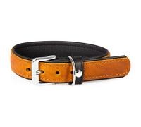 Das Lederband Collar para Perro Vancouver Marrón/Negro, Varios Tamaños, Nuevo