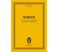 Das lied von der erde poche: Orchester. Studienpartitur.