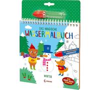 Das magische Wassermalbuch - Winter: Male die winterlichen Motive mit dem enthaltenen nachfüllbarem Zaubermalstift immer wieder aus! - Für Kinder ab 3 Jahren