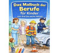 Das Malbuch der Berufe: für Kinder von 3 bis 6 Jahren