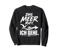 Das Meer Ruft Ich Gehe café de Gaviota del Norte de Alemania Sudadera