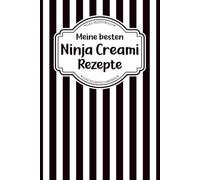 Das Ninja Creami Rezeptbuch zum Selberschreiben: Retro DIY Rezept Notiz Buch für die besten Rezepte der Ninja Eismaschine | für Soft Eiscreme Gelato ... Light Low Carb High Protein oder Kalorienarm