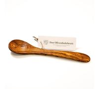 DAS OLIVENHOLZBRETT ® Cuchara de madera de olivo de 20 cm / Cuchara estándar de madera de olivo