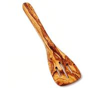 das Olivenholzbrett Madera de Olivo Espumadera, Triple Ranura a Partir de Aprox. 30cm - 35cm