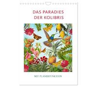 Das Paradies der Kolibris (Wandkalender 2026 DIN A4 hoch), CALVENDO Monatskalender: Historische Kolibri-Illustrationen neu in Szene gesetzt