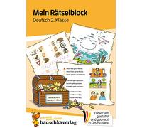 Das ratselbuch fur die grundschule - t682 - mein ratselblock deutsch 2. klasse - a5-ubungsblock: Rätsel für kluge Köpfe mit Lösungen - Förderung mit Freude: 682