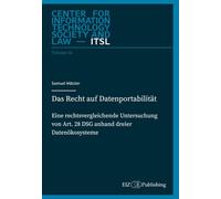 Das Recht auf Datenportabilität: Eine rechtsvergleichende Untersuchung von Art. 28 DSG anhand dreier Datenökosysteme: 15