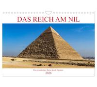 Das Reich am Nil (Wandkalender 2026 DIN A4 quer), CALVENDO Monatskalender: Eine wunderbare Reise durch Ägypten, dem Land der Pharaonen am Nil
