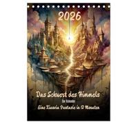 Das Schwert des Himmels - Der Kalender (Tischkalender 2026 DIN A5 hoch), CALVENDO Monatskalender: Eine Xianxia Fantasie in 12 Monaten