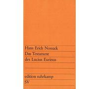 Das Testament des Lucius Eurinus
