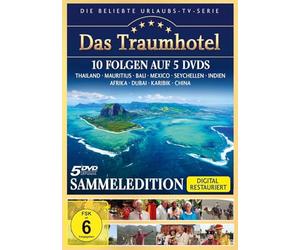 Das Traumhotel - Sammeledition - 10 Folgen auf 5 DVDs (Thailand, Mauritius, Bali, Mexiko, Seychellen, Indien, Afrika, Dubai, Karibik, China) [Alemania] [DVD]