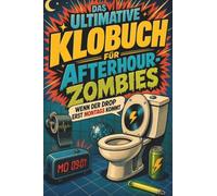 Das ultimative Klobuch für Afterhour-Zombies: Wenn der Drop erst montags kommt. Lustiges Geschenk für Fans von Afterhour, Techno und Clubnächten