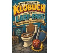 Das ultimative Klobuch für LARP-Fans: Würfelwurf auf dem Donnerbalken. Lustiges Geschenk für Fans von Mittelalter und Dungeons & Dragons