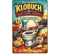 Das ultimative Klobuch für True-Crime-Junkies: Der Tatort ist eindeutig lokalisiert. Lustiges Geschenk mit Lifehacks, Fun Facts und Geschichten