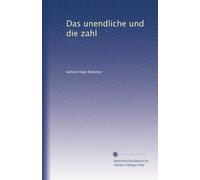 Das unendliche und die zahl