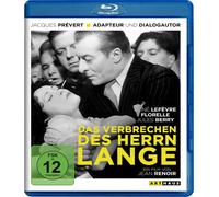 Das Verbrechen des Herrn Lange (Blu-ray) Lefevre Rene Berry (Importación USA)