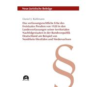 Das verfassungsrechtliche Erbe des Freistaates Preußen von 1920 in den Landesverfassungen seiner territorialen Nachfolgestaaten in der Bundesrepublik ... Nordrhein-Westfalen und Niedersachsen: 149