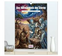Das Vermächtnis der Sterne (hochwertiger Premium Wandkalender 2027 DIN A2 hoch), Kunstdruck in Hochglanz: Wenn die Ewigkeit die Antike berührt