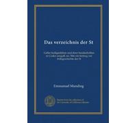 Das verzeichnis der St: Galler heiligenleben und ihrer handschriften in Codex sangall. no. 566; ein beitrag zur frühgeschichte der St