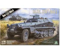 Das Werk DW16018 Sd.Kfz. 250/1 Ausf. A + 1 figura - 1:16 maquetas de plástico