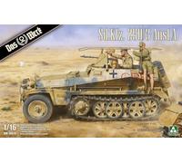 Das Werk DW16019 SD.Kfz. 250/3 Ausf. A Maqueta Militar Escala 1:16 con 2 Figuras Incluidas