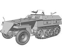 DAS WERK Le.spw Sd.kfz.250/1 Ausf.b (neu) |das Werk|35029|1:35 Maqueta Char Promo